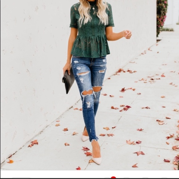 Vici Tops - Vici Dolls Peplum Top